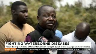 Fighting Waterborne Diseases: Pecan Energies Ghana offers intervention to fight  Ulcer in Kwabre