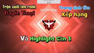 PLgiakhiem - Trận cuối lên Huyền Thoại và leo rank sinh tồn 1⭐️| Free Fire | Chúc các bạn xem vd vv🥰