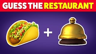 Guess the Fast Food Restaurant by Emoji! 🍔🍕 | Emoji Quiz