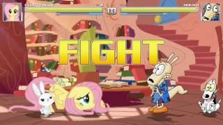 AN Mugen Request #821: Fluttershy VS Rocko