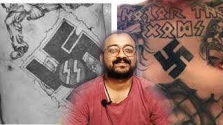 Why #Swastika Tattoo become #hate  symbol| why Swastika #tattoo  Ban in World|hindi