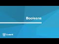 Intro Python- Booleans