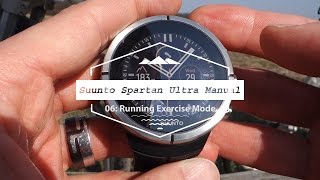 Suunto Spartan (Ultra) Manual/How-to 06: Exercise - Running