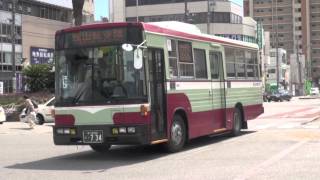 【館山日東バス】734日デKC-RM211GSN＠館山駅('13/09)