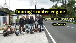 touring naik goped / scooter engine Jakarta-Solo via Pantura mesin 63cc 1e48f