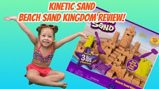 The One & Only Kinetic Sand Beach Sand Kingdom REVIEW!