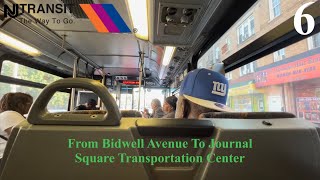 NJ Transit (Route 6) NABI 5261 Bus Ride