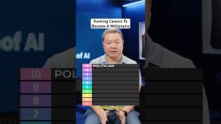 Ranking BEST Careers To Become A Millionaire Pt. 2 #job #career #corporate #millionaire #money
