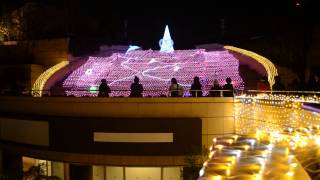 Xmas lights in Namba parks. (Osaka, Japan) 光旅 なんばパークス　クリスマス　イルミネーション　2013（大阪　日本）