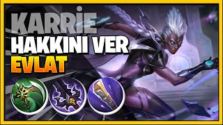 KÖTÜ BAŞLAMANIN VERDİĞİ O PATLAYICI GÜCÜ KULLANDIM - KARRIE - Mobile Legends