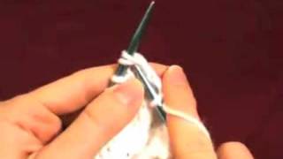 Knitting Decrease: k2tog - Knit Two Together (English Method)