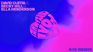 David Guetta & Becky Hill & Ella Henderson - Crazy What Love Can Do (A7S Remix) [Visualiser]