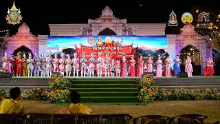 การแสดงลิเก โดยชมรมลิเกลพบุรี จัดโดยสำนักงานวัฒนธรรมจังหวัดลพบุรี