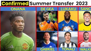 🚨 ALL CONFIRMED TRANSFER NEWS SUMMER 2023,DE GEA AND MANCHESTER UNITED 🤯,ONANA DEAL DONE MBAPPE 🔥
