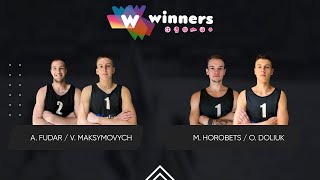 Winners Beach Volleyball. Men. A. Fudar / V. Maksymovych - M. Horobets / O. Doliuk 02.02.2025