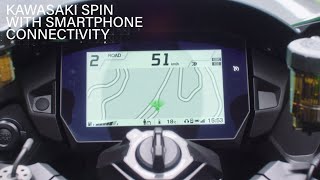 Kawasaki SPIN Infotainment Tutorial Video - Ninja H2 SX and H2 SX SE