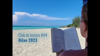 Club de lecture #44 - Mon bilan 2023