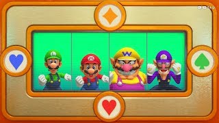 Super Mario Party Minigames - Mario vs Luigi vs Wario vs Waluigi (Master CPU)