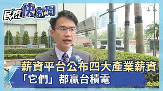 年後轉職潮！薪資平台公布四大熱門產業薪資 「它們」都贏台積電－民視新聞