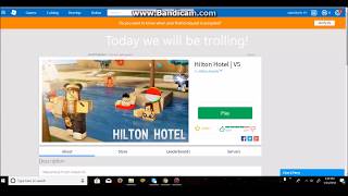 Roblox Hilton Hotel Trolling Videos 9tubetv - 
