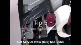 [HOW TO] Fix ribbon wrinkle thermal label printer