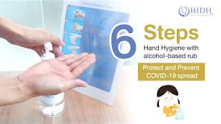 6 Steps to Proper Hand Hygiene for Hand Sanitizers - Prevent Covid-19 Spread