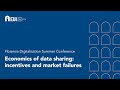 Economics of data sharing incentives and market failures