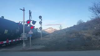 cp 8622 mix freight train at missionflats landfill eastbound heading to Savona bc