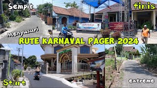 UJI NYALI dan Ketrampilan Sopir‼️Rute Karnaval Pager 2024 Purwosari Pasuruan