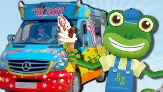 Gecko's Ice Cream Truck Treasure Hunt | Videos For Kids