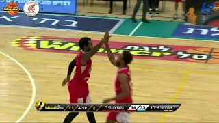 Micheal Young Points in Hapoel Eilat vs. Hapoel Galil-Gilboa