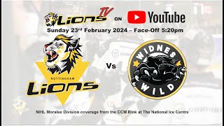 Nottingham Lions v Widnes Wild LIVE