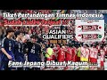 Komentar Fans Jepang yang Kagum Dengan Antusiasme Suporter Timnas Indonesia usai Tiket Ludes Terjual