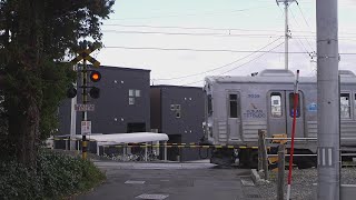 弘南鉄道大鰐線　西ケ丘踏切