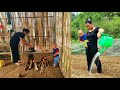 single mother - built a clay kitchen - cooked and took care of the vegetable garden