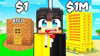 1₺ VS 1,000,000₺ TATİL YERİ! 🏖️ | Minecraft