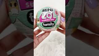 Mini LOL Surprise #family #lolsurprise #loldolls #shorts #mini #asmr  #dolls #unboxing #toys #toy
