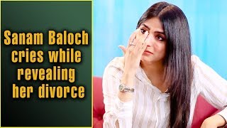Sanam Baloch Cries While Revealing Her Divorce | Speak Your Heart With Samina Peerzada