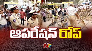 Traffic Police Conducts Operation Rope In Hyderabad | Ntv