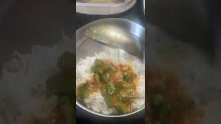 Today’s lunch🤗|vendaikkai sambar,keerai🤩#youtube #youtubeshorts #shorts #lunchboxrecipies