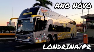 MOVIMENTAÇÃO DE ANO NOVO NA RODOVIÁRIA DE LONDRINA/PR | MOVIMENTO DE ÔNIBUS DAS 5:25 ÀS 5:50