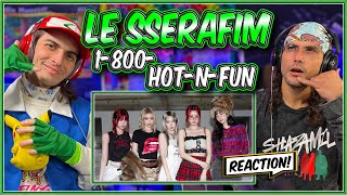 LE SSERAFIM '1-800-hot-n-fun' (new reaction)