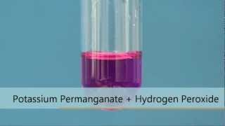 Potassium Permanganate + Hydrogen Peroxide