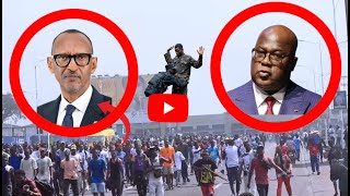 🔴 SCANDALE KINSHASA EN FEU ! BA RWANDAIS BAKIMI KAGAME EN FIN AZUI MENACÉ, LES KINOIS É COLÈRE NON !