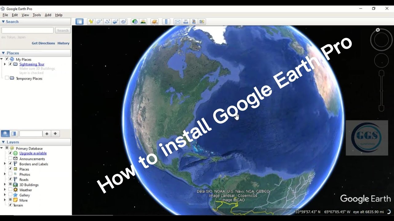 How To Install Google Earth Pro Youtube