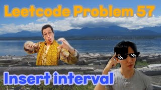 Leetcode 57 Insert Interval (explained with examples)