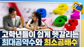 [핫클립] 최대공약수 최소공배수 개념 익히기 / YTN 사이언스