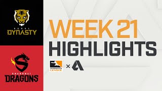 Akshon Highlights | Seoul Dynasty vs Shanghai Dragons | Week 21 | APAC Day 1