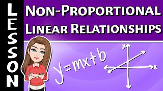 Non-proportional Linear Relationships