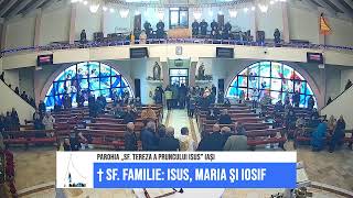 Duminică, 29 decembrie 2024 - SF. FAMILIE: Isus, Maria şi Iosif